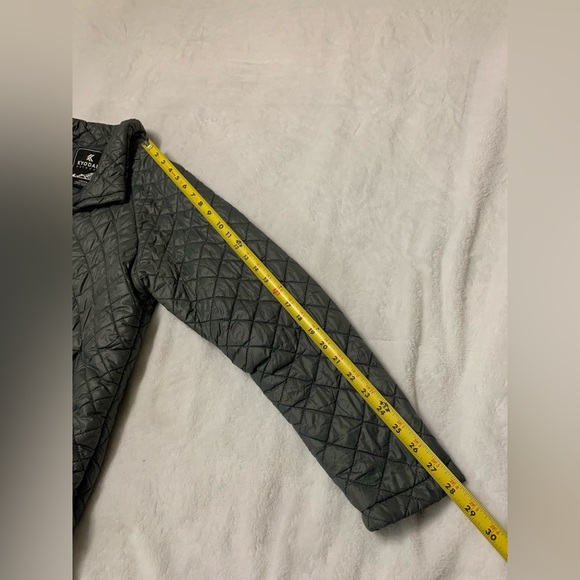 Kyodan Outdoor Men's Active Quilted Jacket Gray Pockets Size XXL - Picture 8 of 10